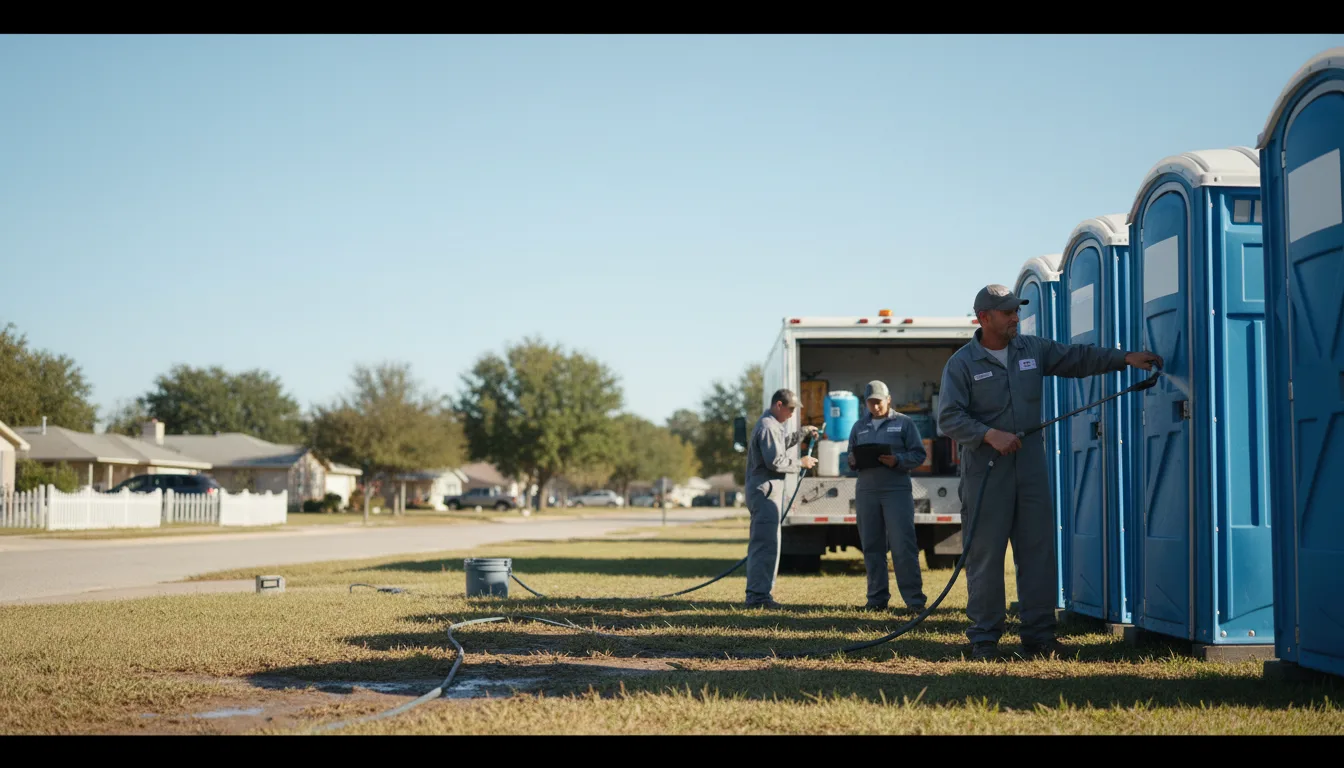 Long-Term Portable Toilet Rental in Saint Francis, MN near me